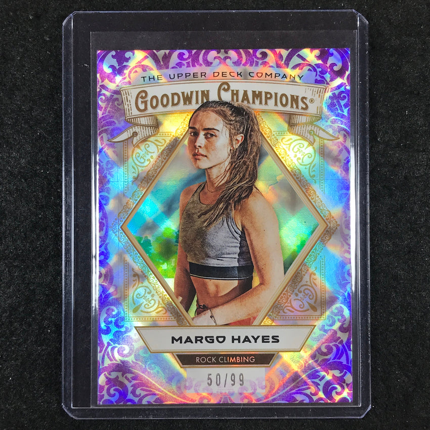 2025 Goodwin Champions MARGO HAYES Purple Diamond 50/99 #65