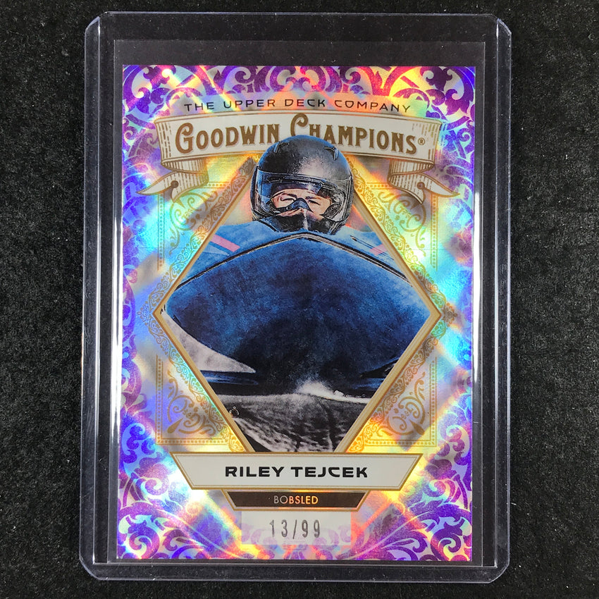 2025 Goodwin Champions RILEY TEJCEK Purple Diamond 13/99 #76