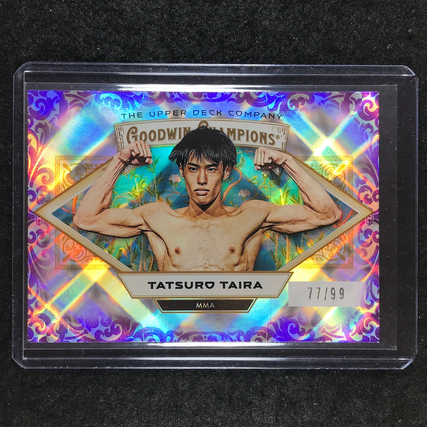 2025 Goodwin Champions TATSURO TAIRA Horizontal Purple Diamond 77/99 #93