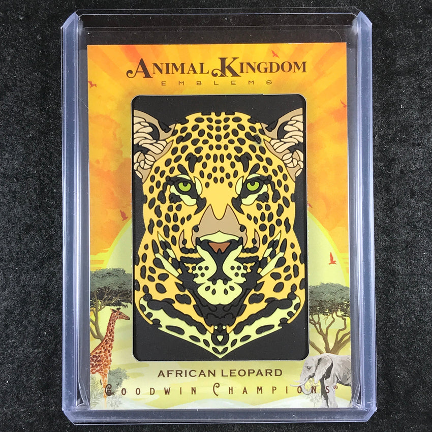 2025 Goodwin Champions AFRICAN LEOPARD Animal Kingdom Emblems Level 1 #5