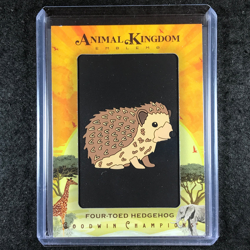2025 Goodwin Champions FOUR-TOED HEDGEHOG Animal Kingdom Emblems Level 1 #12