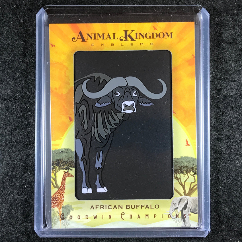 2025 Goodwin Champions AFRICAN BUFFALO Animal Kingdom Emblems Level 1 #24