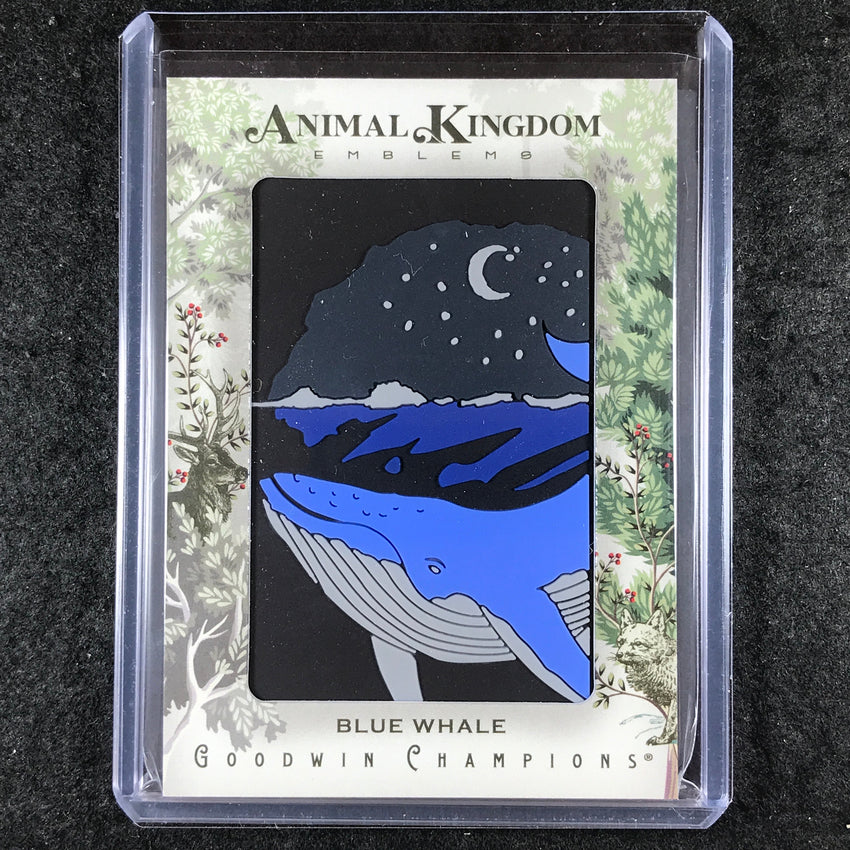 2025 Goodwin Champions BLUE WHALE Animal Kingdom Emblems Level 2 #40