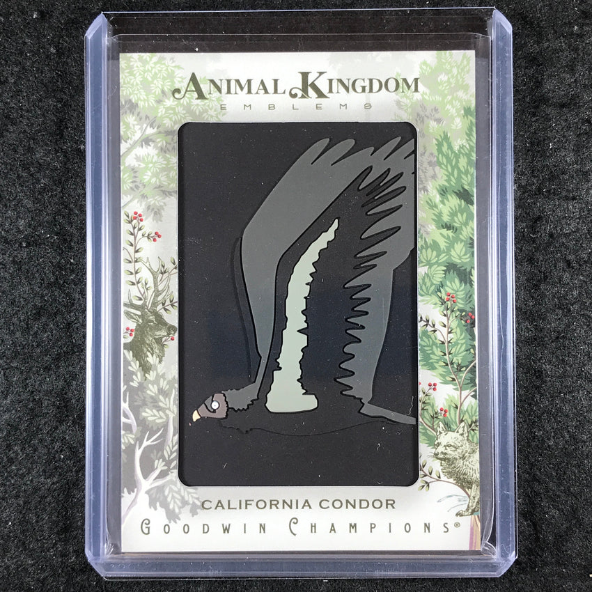 2025 Goodwin Champions CALIFORNIA CONDOR Animal Kingdom Emblems Level 2 #43