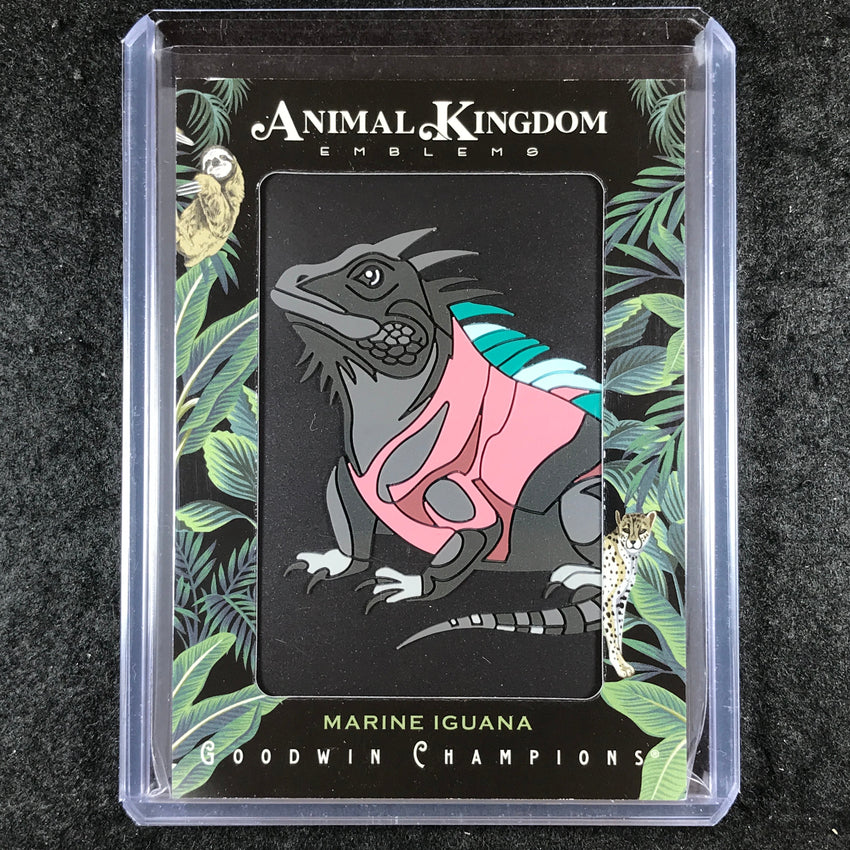 2025 Goodwin Champions MARINE IGUANA Animal Kingdom Emblems Level 3 #72