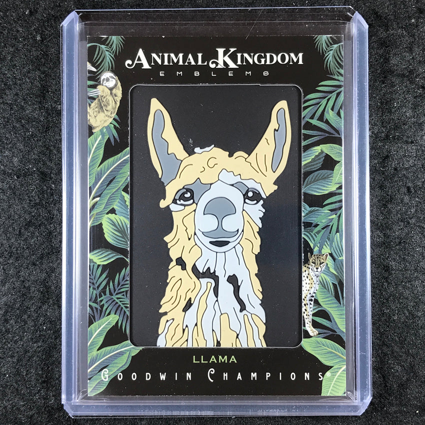 2025 Goodwin Champions LLAMA Animal Kingdom Emblems Level 3 #76