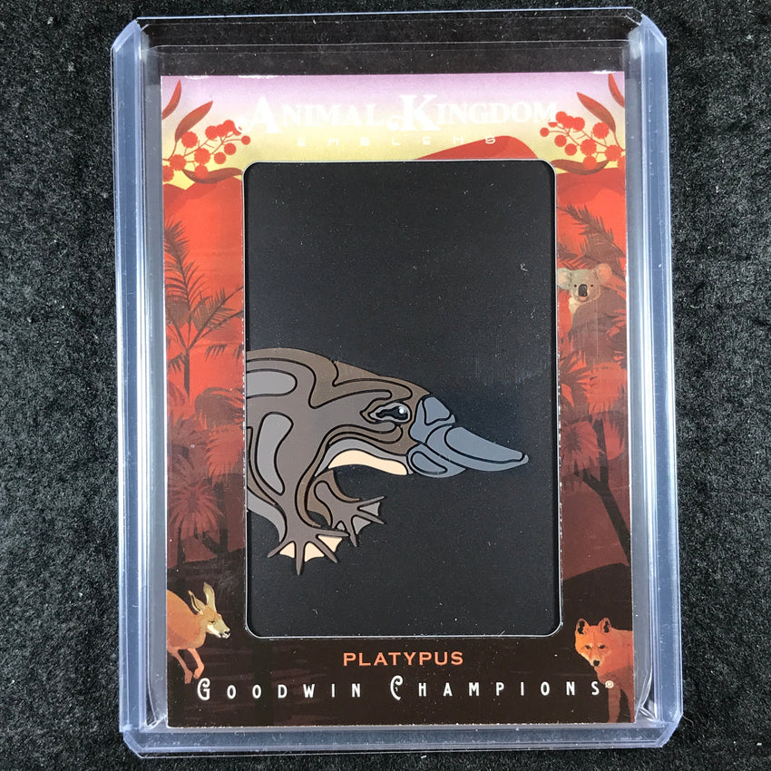 2025 Goodwin Champions PLATYPUS Animal Kingdom Emblems Level 4 #87
