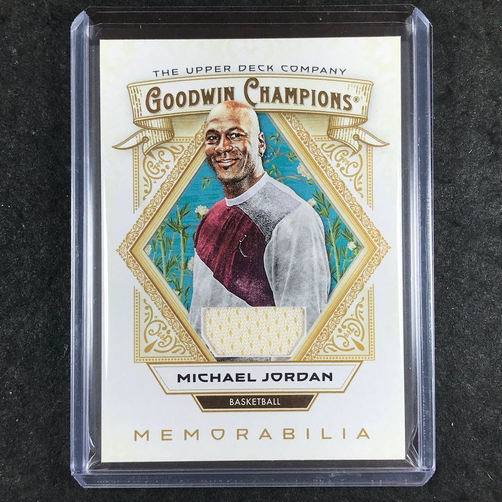 2025 Goodwin Champions MICHAEL JORDAN Memorabilia Jersey Relic #MJ ...
