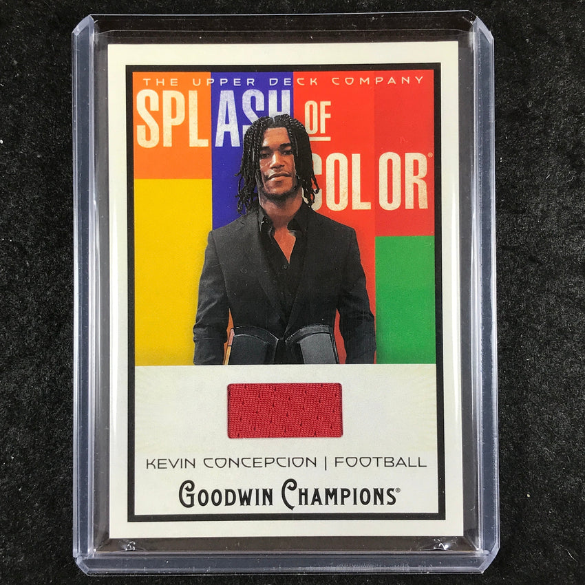 2025 Goodwin Champions KEVIN CONCEPCION Splash of Color Memorabilia Relic #KC