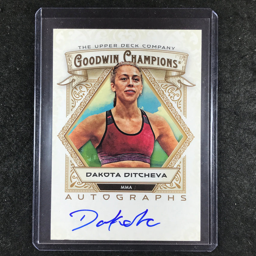 2025 Goodwin Champions DAKOTA DITCHEVA Base Autograph #DD