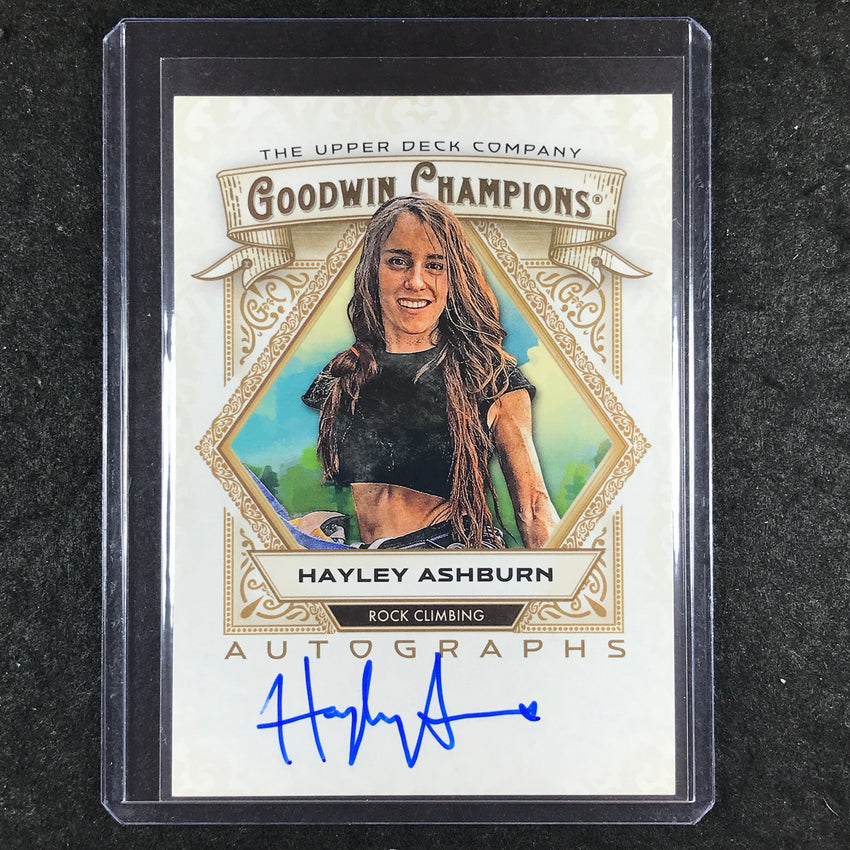 2025 Goodwin Champions HAYLEY ASHBURN Base Autograph #HA
