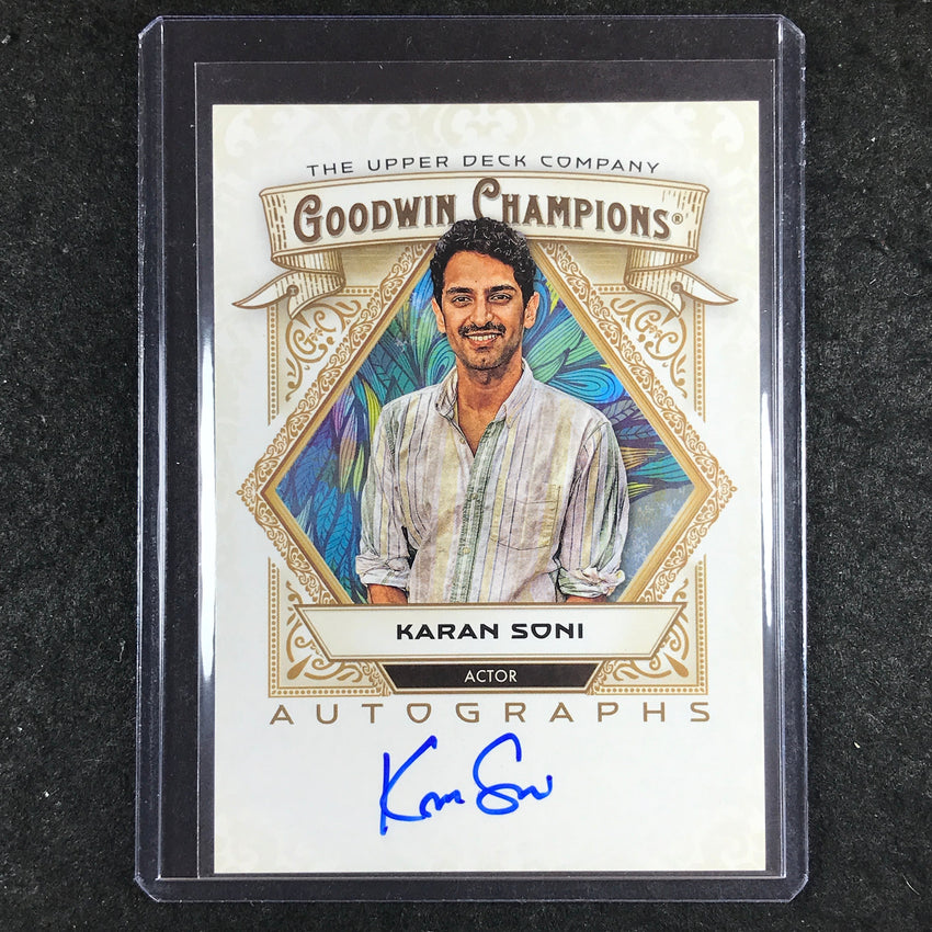 2025 Goodwin Champions KARAN SONI Base Autograph #KS