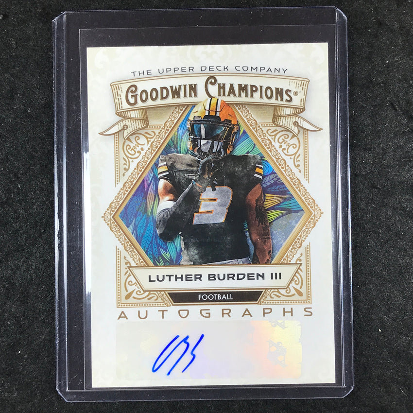 2025 Goodwin Champions LUTHER BURDEN III Base Autograph #LB