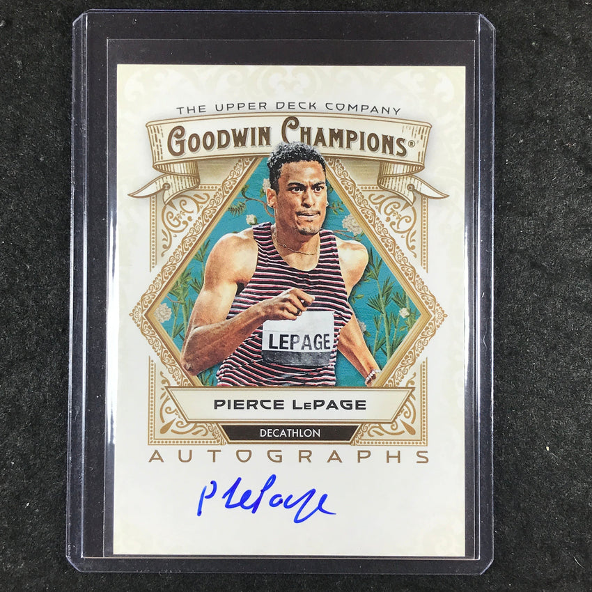 2025 Goodwin Champions PIERCE LEPAGE Base Autograph #PL