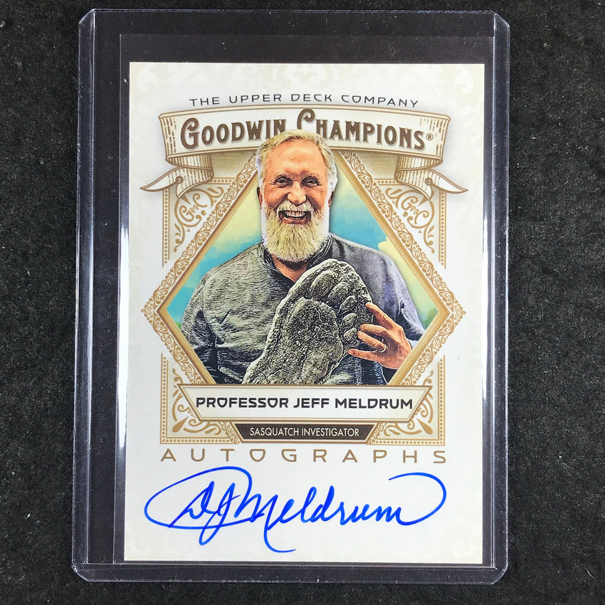 2025 Goodwin Champions PROFESSOR JEFF MULDRUM Base Autograph #PM
