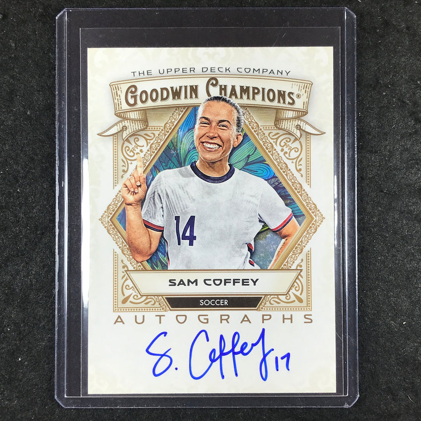 2025 Goodwin Champions SAM COFFEY Base Autograph #SC