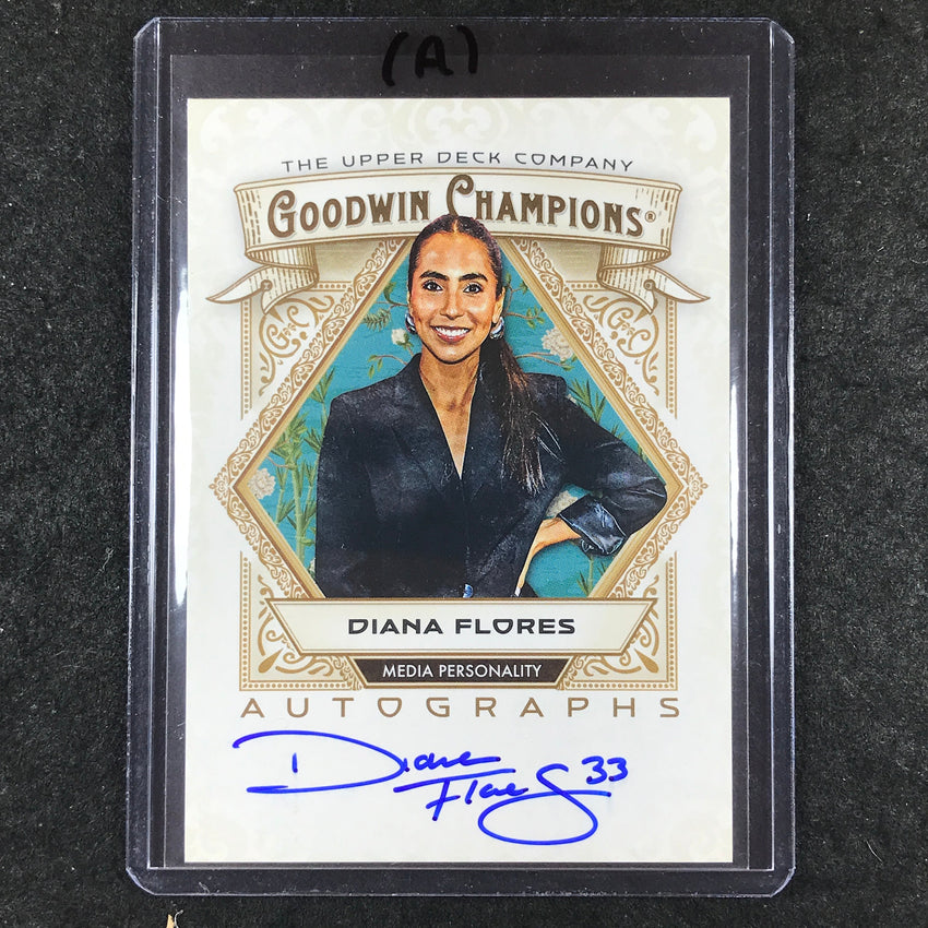 2025 Goodwin Champions DIANA FLORES Base Autograph #FL (A)