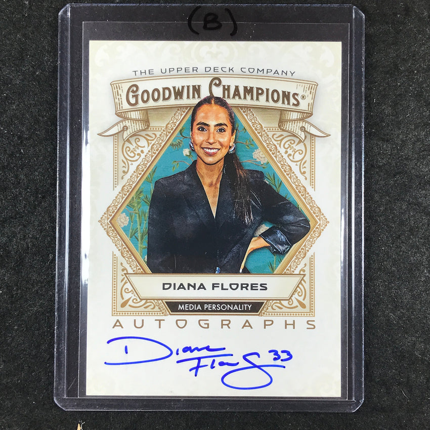 2025 Goodwin Champions DIANA FLORES Base Autograph #FL (B)