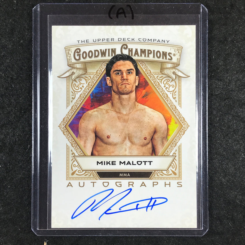 2025 Goodwin Champions MIKE MALOTT Base Autograph #MA (A)