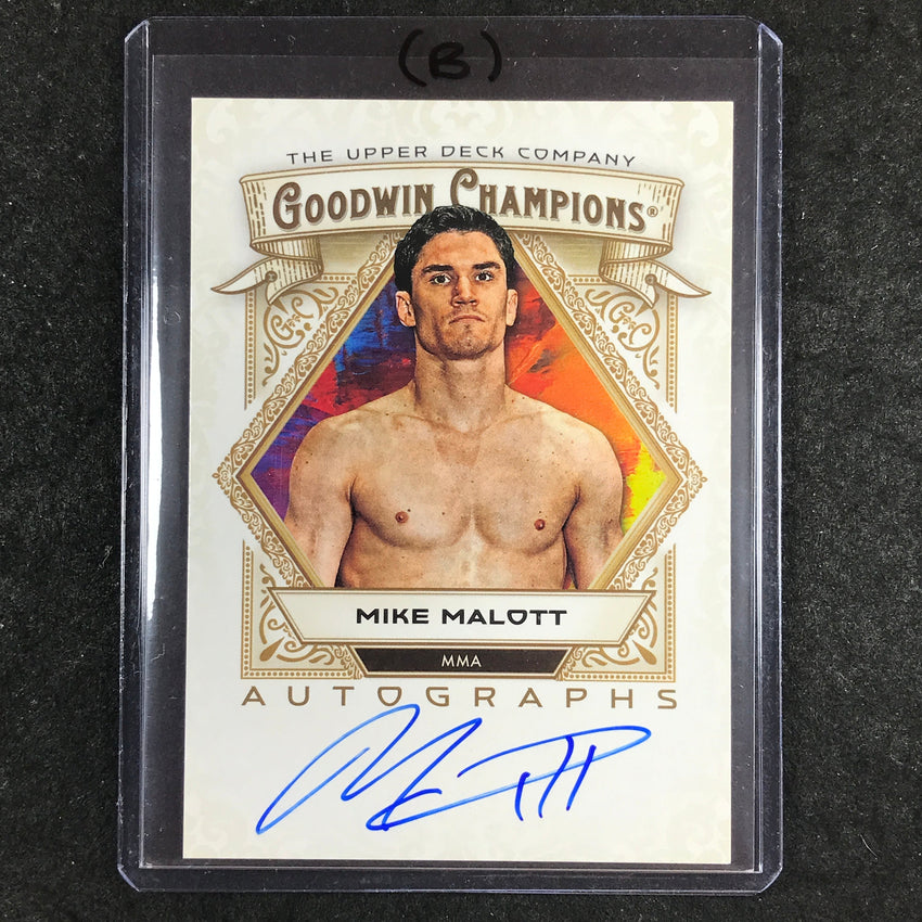 2025 Goodwin Champions MIKE MALOTT Base Autograph #MA (B)