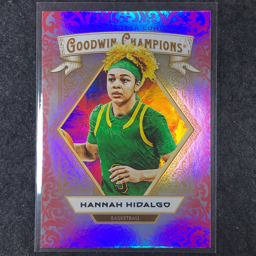 2025 Goodwin Champions HANNAH HIDALGO Base Red Rainbow #63