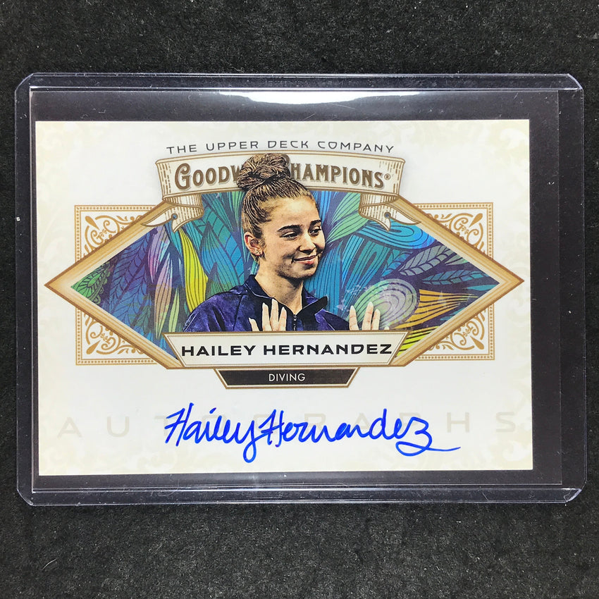 2025 Goodwin Champions HAILEY HERNANDEZ Horizontal Autograph #HE