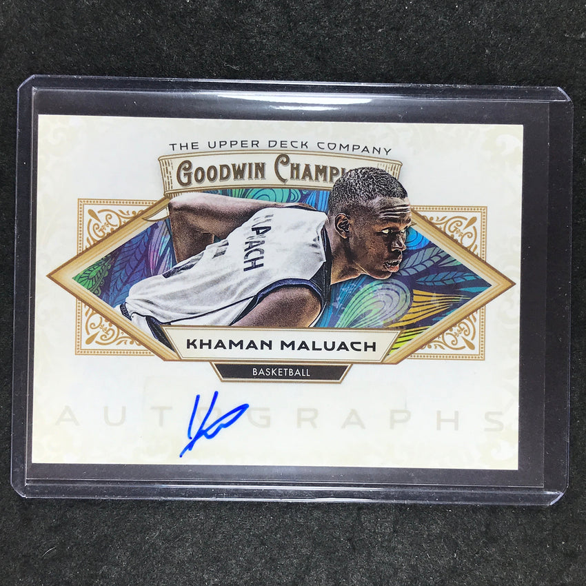 2025 Goodwin Champions KHAMAN MALUACH Horizontal Autograph #KM