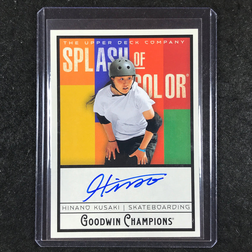 2025 Goodwin Champions HINANO KUSAKI Splash of Color Autograph #KH