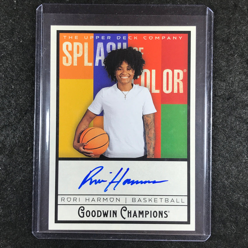 2025 Goodwin Champions RORI HARMON Splash of Color Autograph #RH