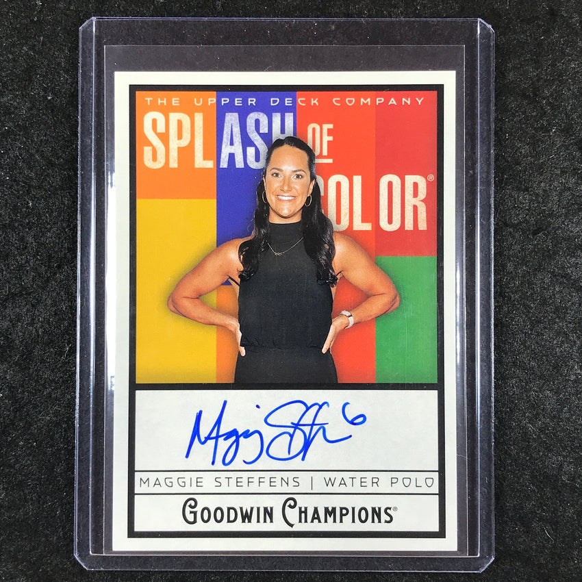 2025 Goodwin Champions MAGGIE STEFFENS Splash of Color Autograph #ST