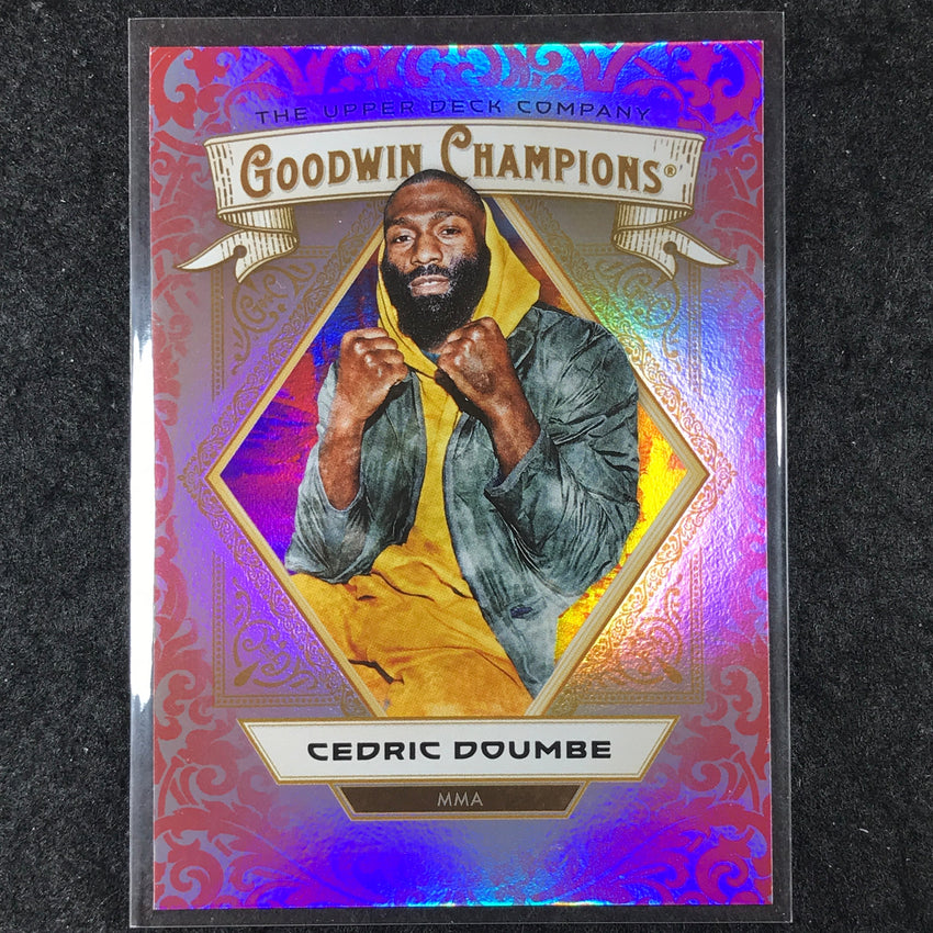 2025 Goodwin Champions CEDRIC DOUMBE Base Red Rainbow #70