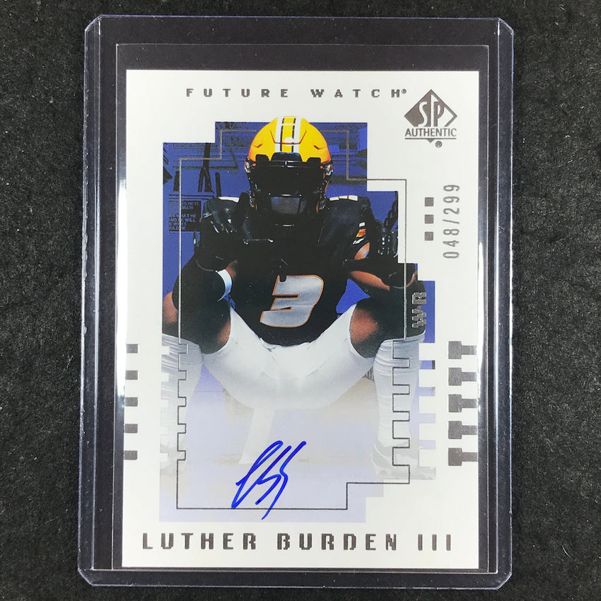 2025 Goodwin Champions LUTHER BURDEN III SP Authentic Future Watch Auto 48/299