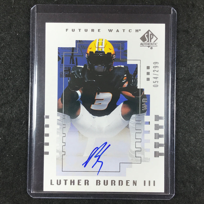 2025 Goodwin Champions LUTHER BURDEN III SP Authentic Future Watch Auto 54/299