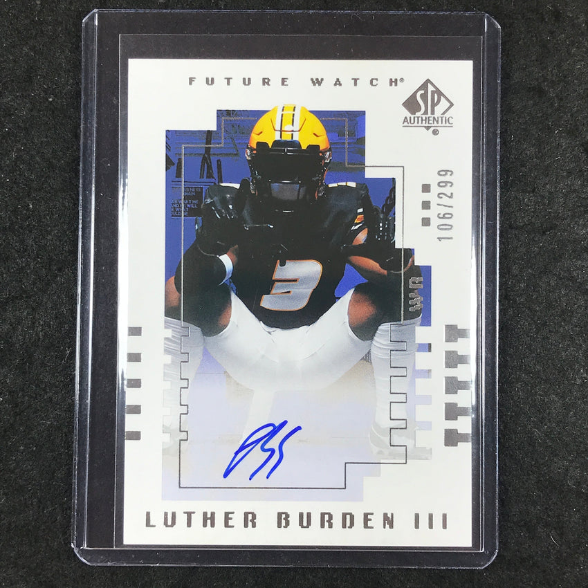 2025 Goodwin Champions LUTHER BURDEN III SP Authentic Future Watch Auto 106/299