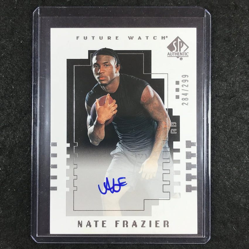 2025 Goodwin Champions NATE FRAZIER SP Authentic Future Watch Auto 284/299