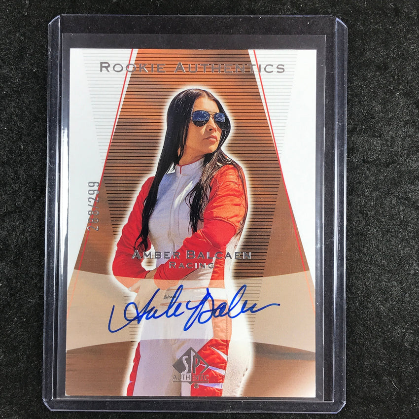 2025 Goodwin Champions AMBER BALCAEN SP 2003-04 Rookie Authentics Auto 288/299
