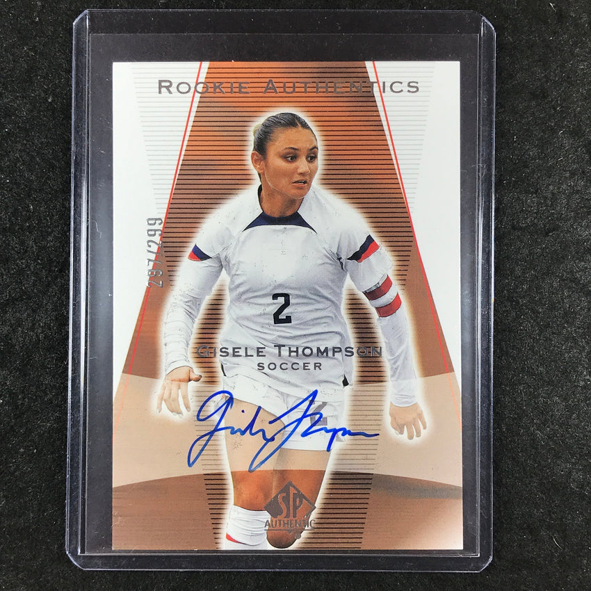 2025 Goodwin Champions GISELE THOMPSON Update SP Rookie Authentics Auto 297/299
