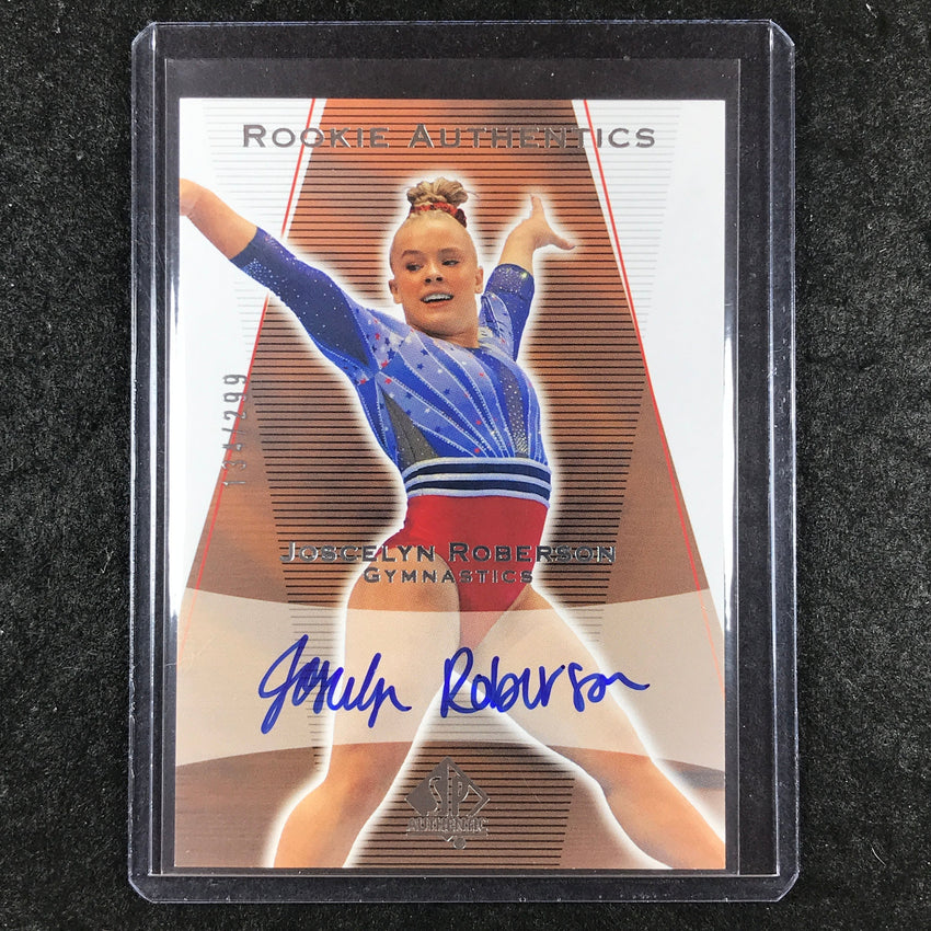 2025 Goodwin Champions JOSCELYN ROBERSON SP 03-04 Rookie Authentics Auto 134/299