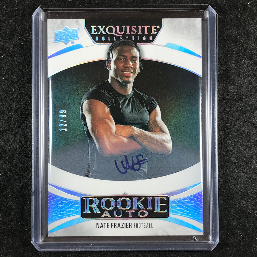 2025 Goodwin Champions NATE FRAZIER Exquisite Collection Rookie Auto 12/99