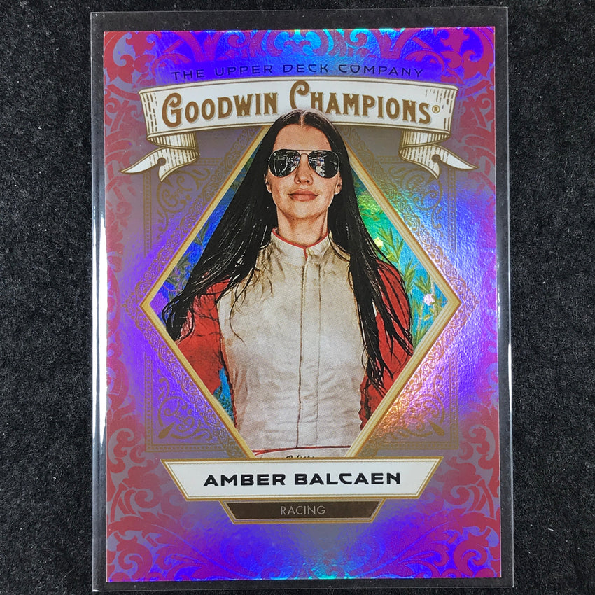 2025 Goodwin Champions AMBER BALCAEN Base Red Rainbow #74
