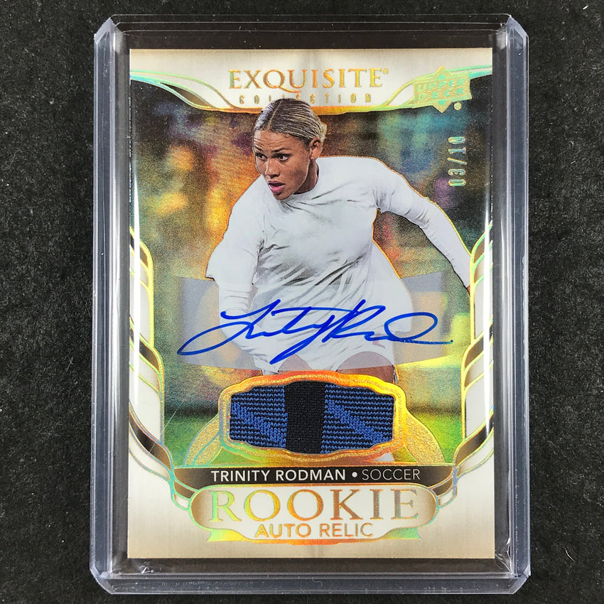 2025 Goodwin Champions TRINITY RODMAN Update Exquisite Rookie Auto Patch 3/10