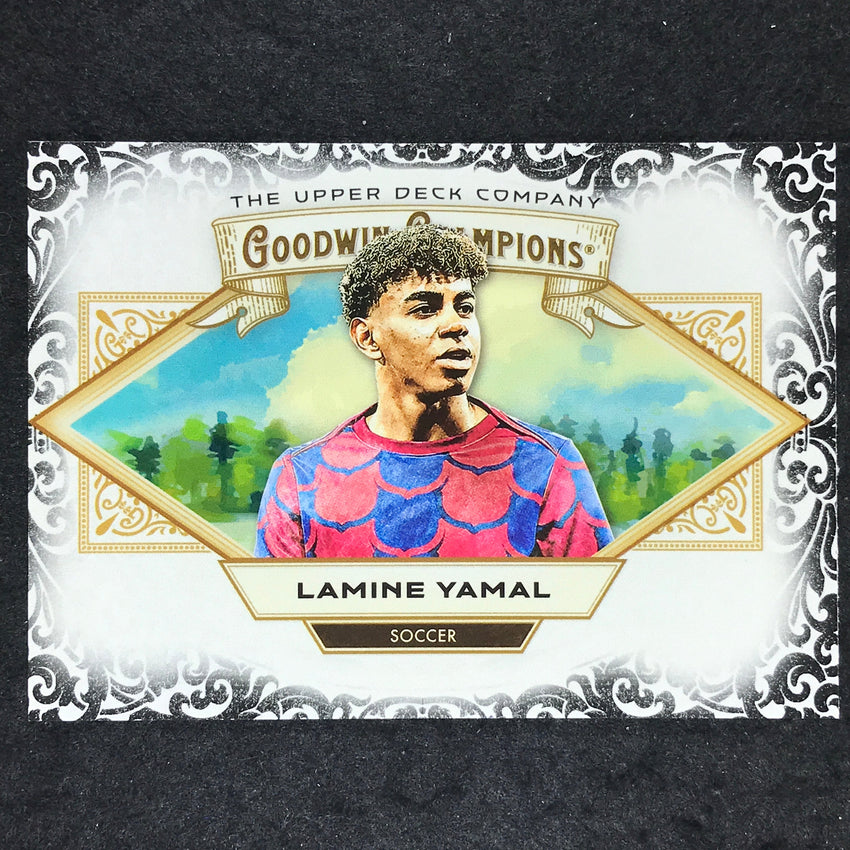 2025 Goodwin Champions LAMINE YAMAL Rookie Base Set Horizontal #98
