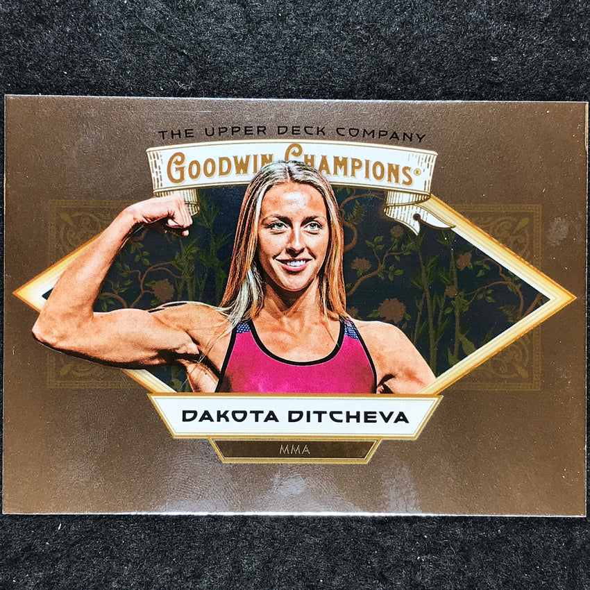 2025 Goodwin Champions DAKOTA DITCHEVA Rookie Base Horizontal Silver Foil #86