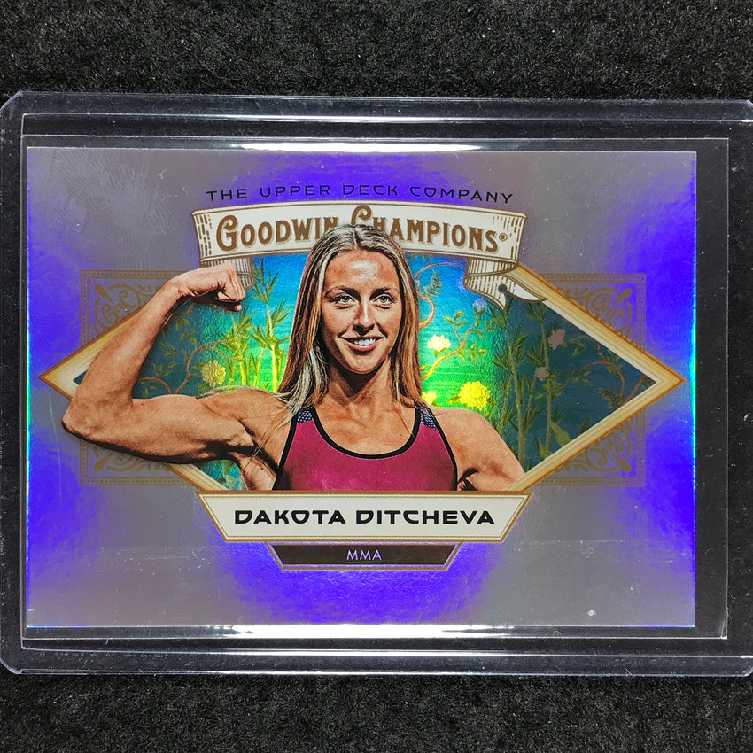 2025 Goodwin Champions DAKOTA DITCHEVA Rookie Base Horizontal Rainbow #86