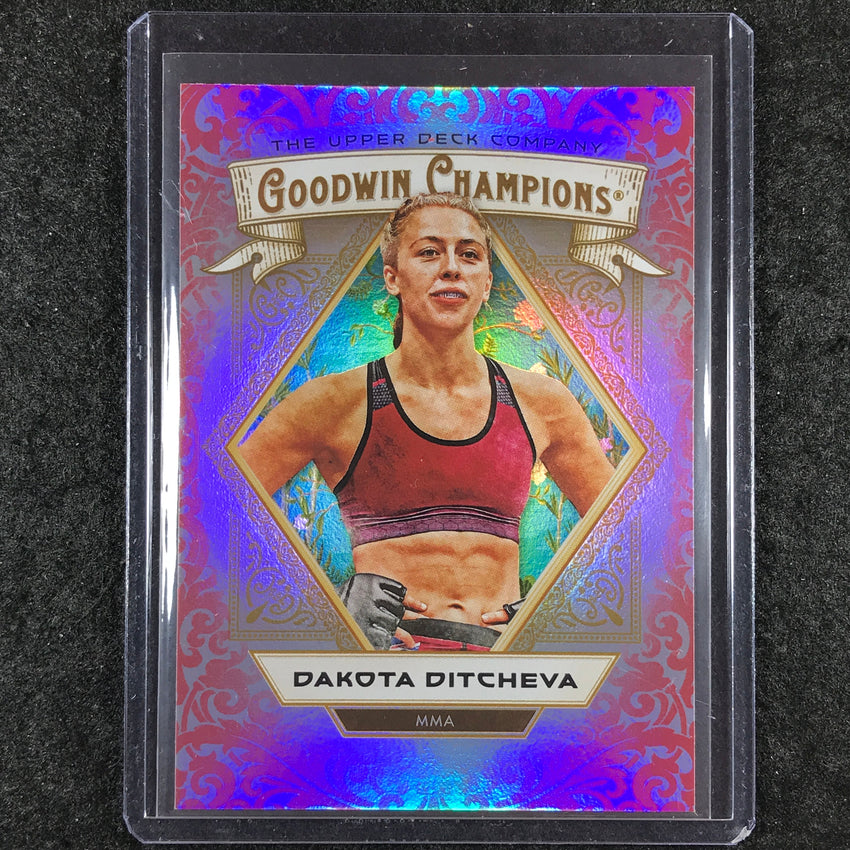 2025 Goodwin Champions DAKOTA DITCHEVA Base Red Rainbow #71