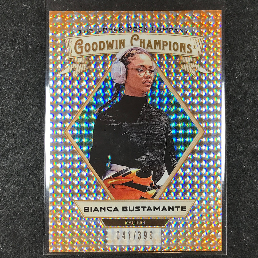 2025 Goodwin Champions BIANCA BUSTAMANTE Orange Dots /399 #21