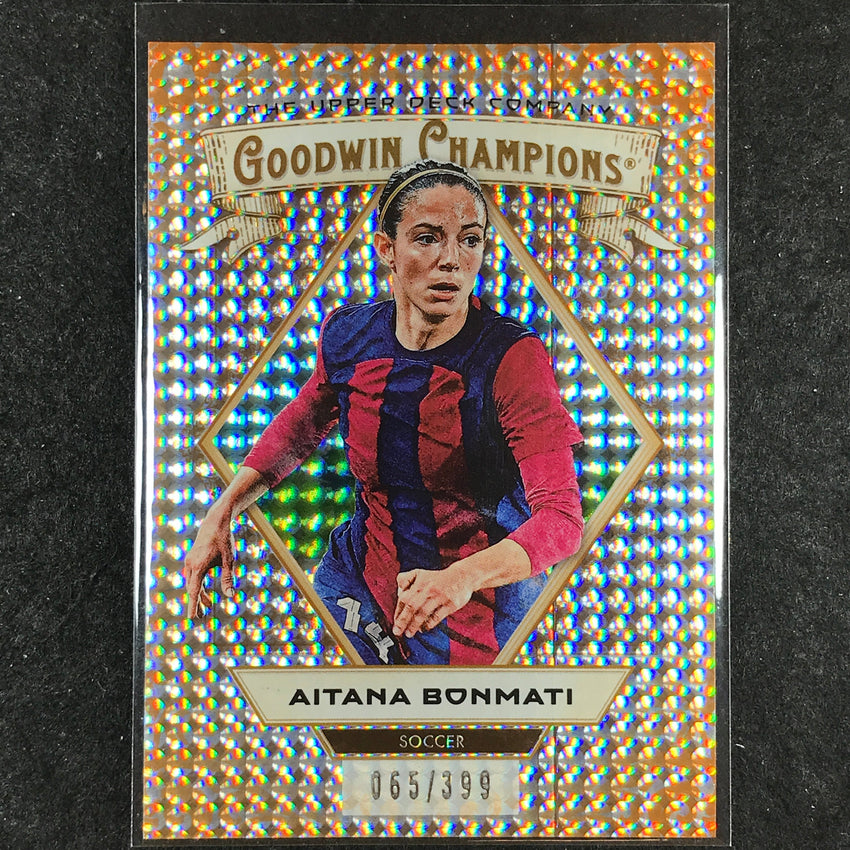 2025 Goodwin Champions AITANA BONMATI Orange Dots /399 #27