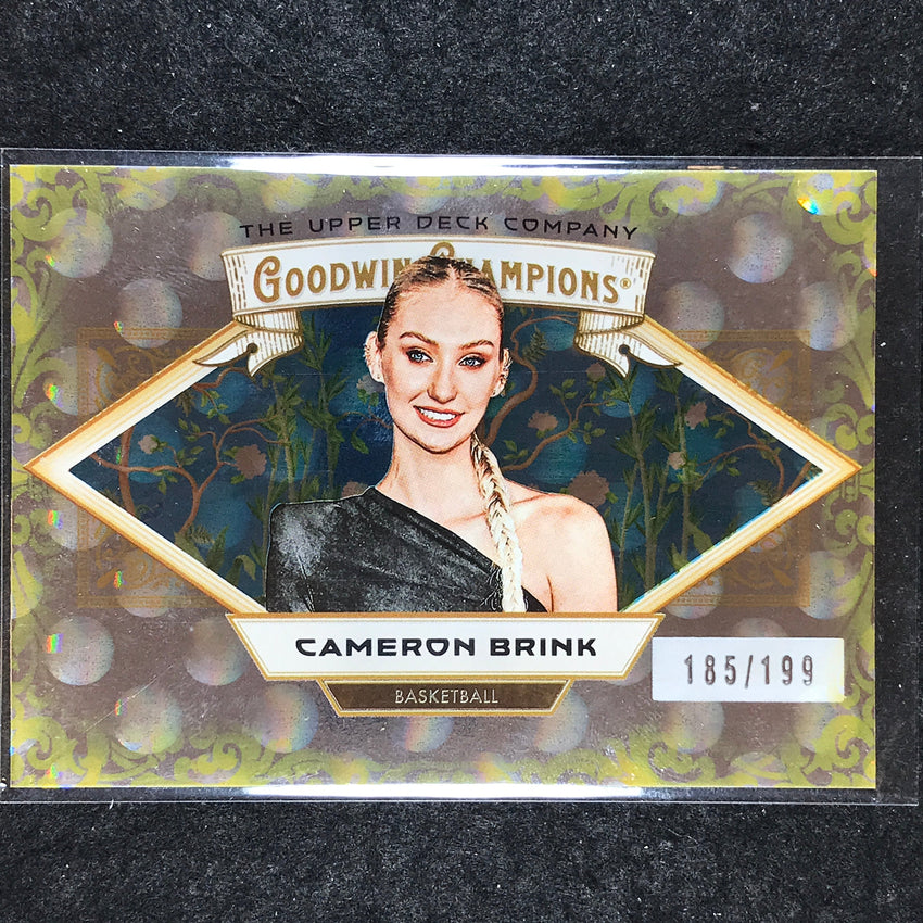 2025 Goodwin Champions CAMERON BRINK Horizontal Yellow Circles /199 #96