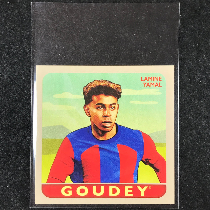 2025 Goodwin Champions LAMINE YAMAL Goudey Rookie Base #15