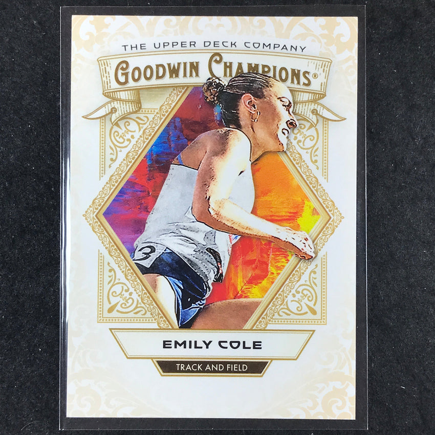 2025 Goodwin Champions EMILY COLE Base Blank Back Hobby Exclusive #54